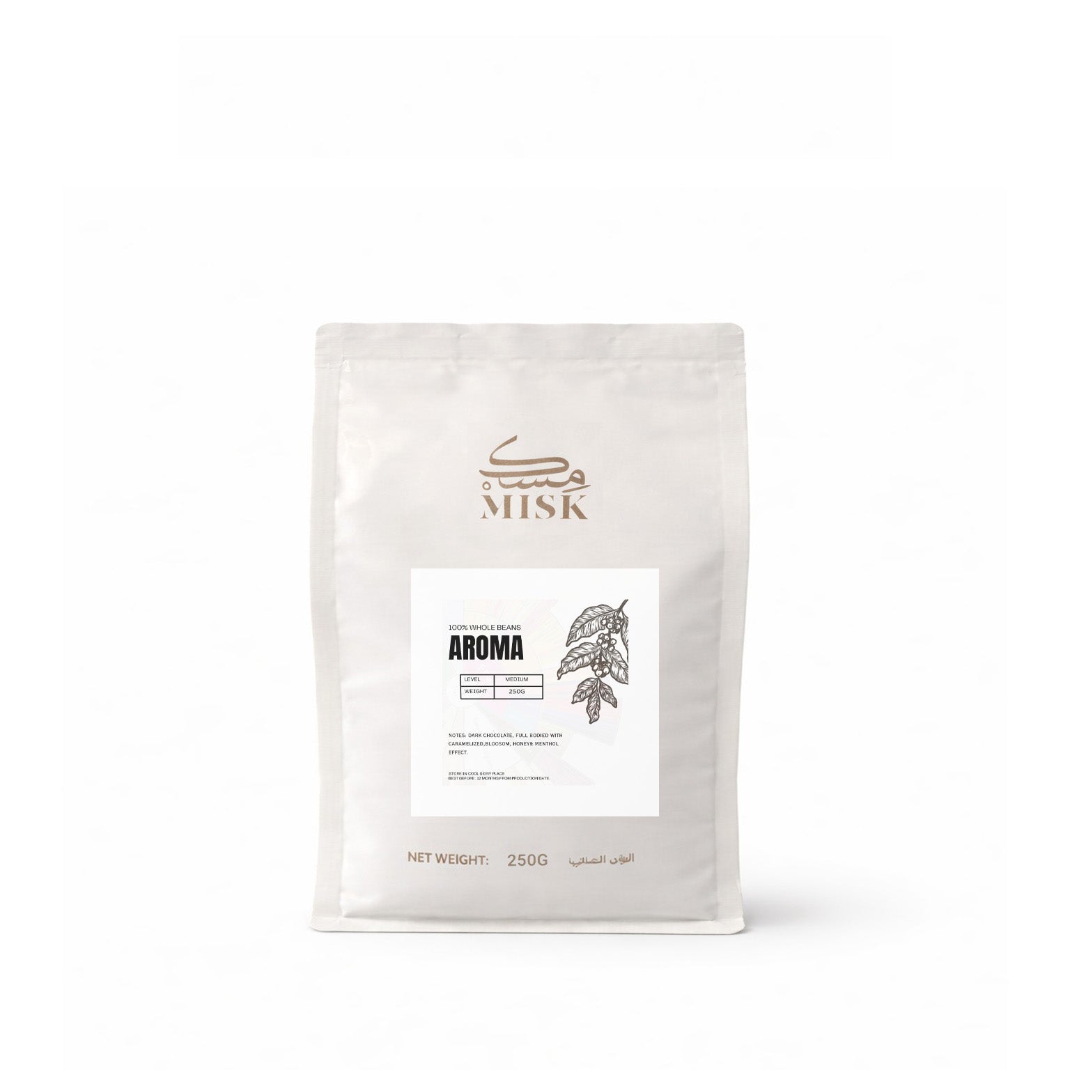 Misk Aroma Blend Coffee Beans 250g