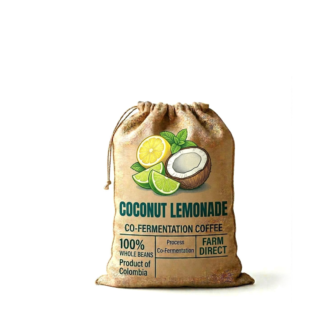 Coconut Lemonade Co-Fermented Green Coffee Beans x 35 kg