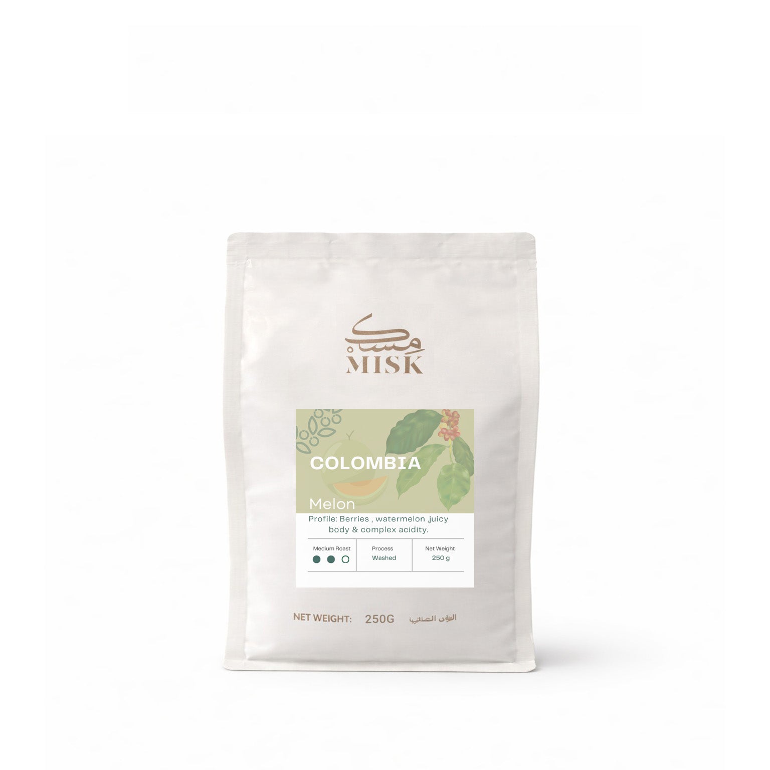 Misk Colombia Melon Infused Filter Coffee 250g