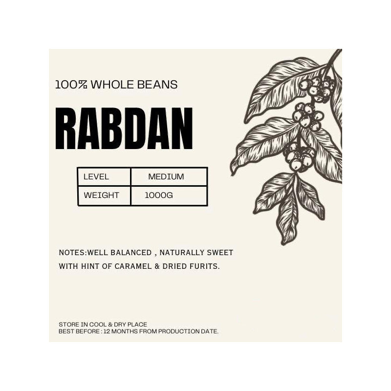 Misk Rabdan Blend Coffee Beans 1 kg